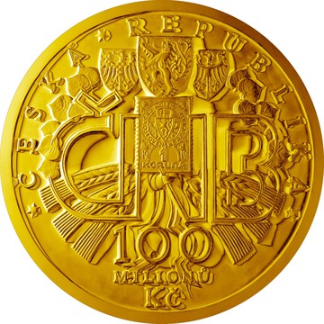 Mince 100 miliónů Kč