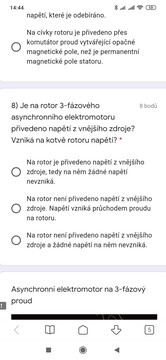 Tady bych dala A.
