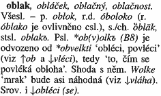Původ slova podle Rejzka